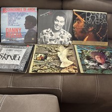 Lot of 6 Danny Rivera LP Vinyl Records Gitano Serenata Amar o Morir Latin VG