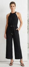 Michael Kors Women's Black Jumpsuit Size M NWT