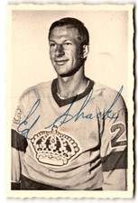 Eddie Shack 1970-71 O-Pee-Chee Deckle Edge #2 Los Angeles Kings