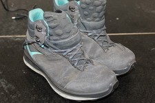 Hanwag Banks Low Lady Ecoshell Hiking Boots - Grey Turquoise - Uk 5 Eu 38 Us 7.5