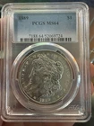 1889 Morgan Silver Dollar PCGS MS64