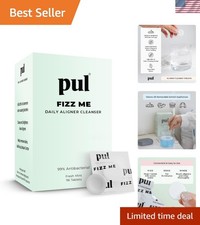 PUL Retainer Cleaner Tablets - Aligner Cleaner for Invisalign and Clear Align...