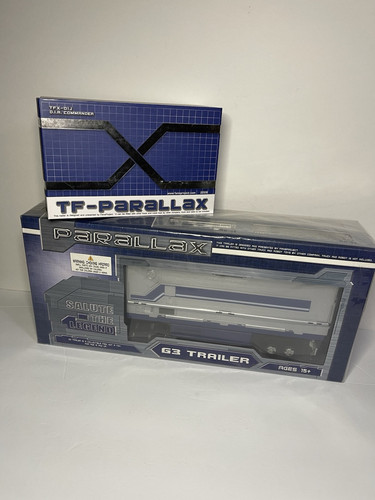 Fansproject TFX-01J D.I.A Parallax & TFX-02 G3 Trailer Transformers Super Rare🔥 - Picture 1 of 19