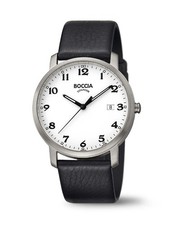Boccia Titanium 3618-01 Reloj Para Caballero Titanio Cuarzo 50m Ø40mm