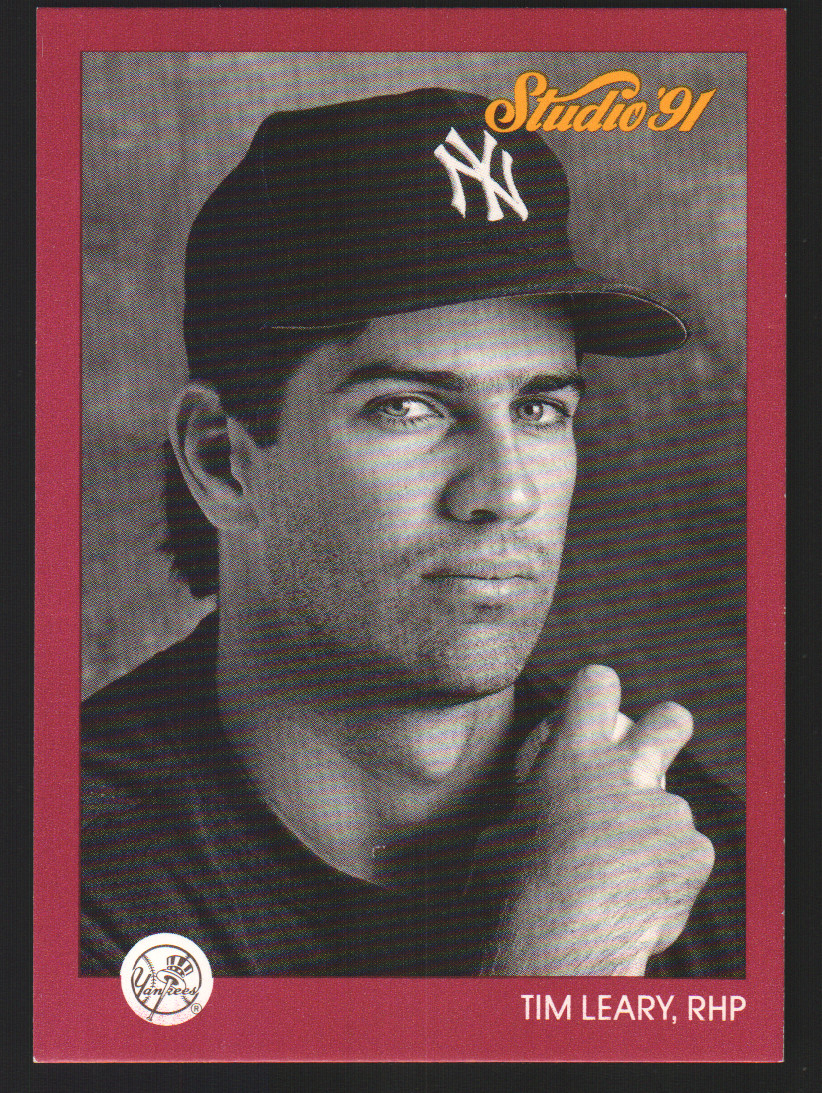 1991 Donruss Studio #95 - Tim Leary - New York Yankees  91-800