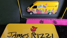 James Rizzi, Postauto in Blech-Box    - Sammler-Edition -
