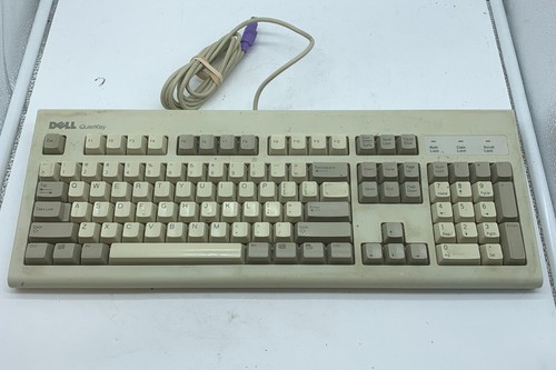 Dell QuietKey SK-8000 Wired Mechanical PS/2 Keyboard w/ FREE SHIPPING - Picture 1 of 6
