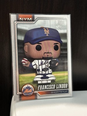 2026 TOPPS SERIES TWO Funko Pop Card Francisco Lindor NY Mets #123 RARE CHASE