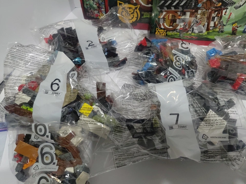 LEGO NINJAGO Dragon's Forge 70627 Bag #1 Missing All Mini Figs Included Sealed - Image 4 of 4