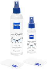 Lens Cleaning Kit - 8oz  2oz Spray w/ Microfiber Cloths Travel Ready