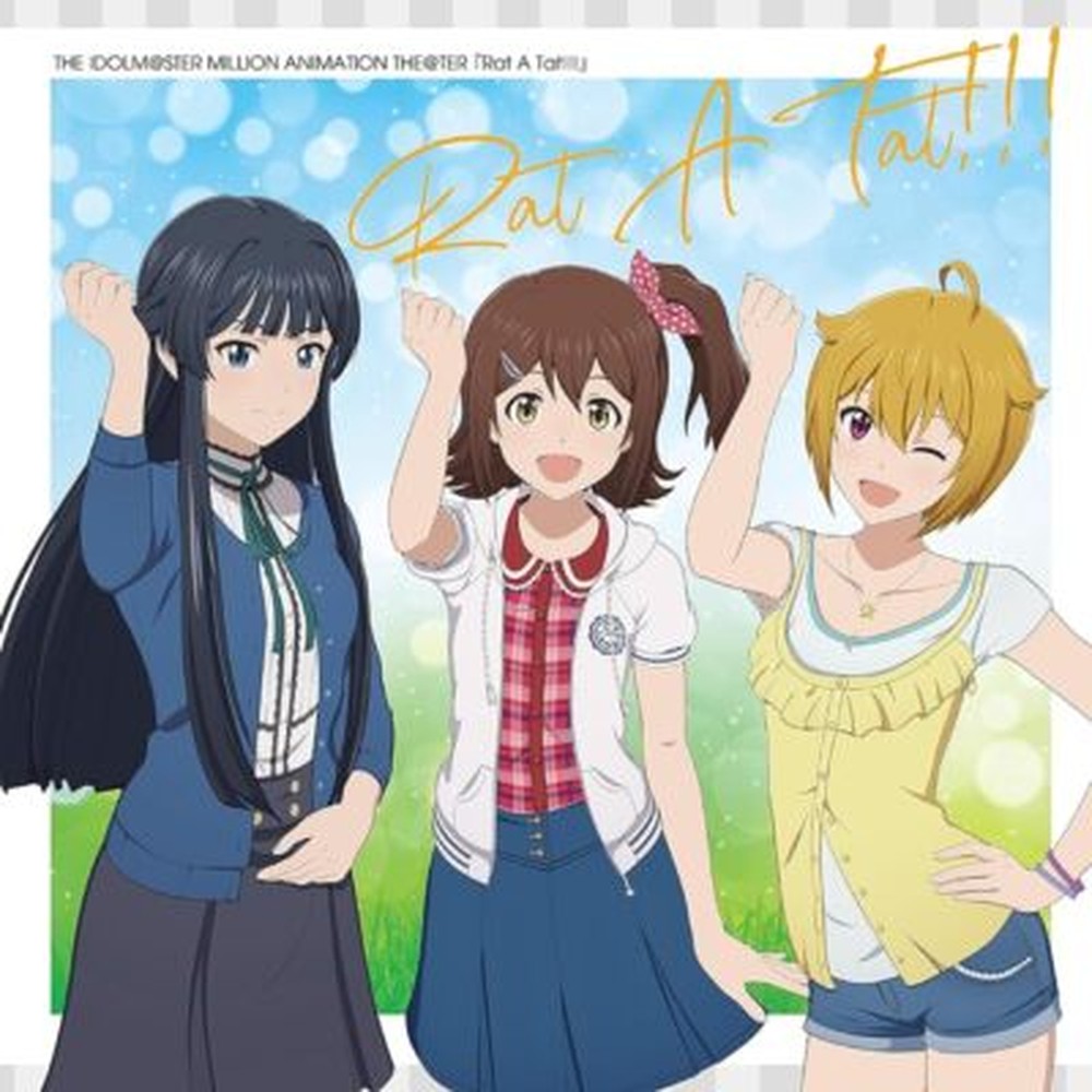 TV Anime THE IDOLM@STER MILLION LIVE! Opening theme song ""Rat A Tat!!!"" CD Japan