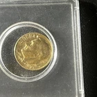 24k Gold Plate Rare Old US 1978 Liberty Roosevelt Dime Collector Collection Coin
