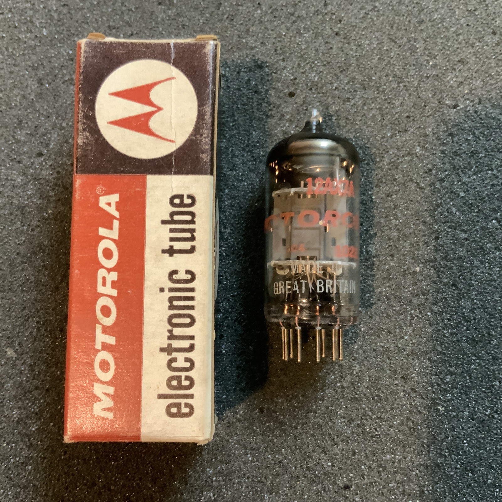 NOS Mullard 12AX7 ECC83 Tube Motorola I61 Amplitrex Test 12AX7 B339 7025 BEST! D