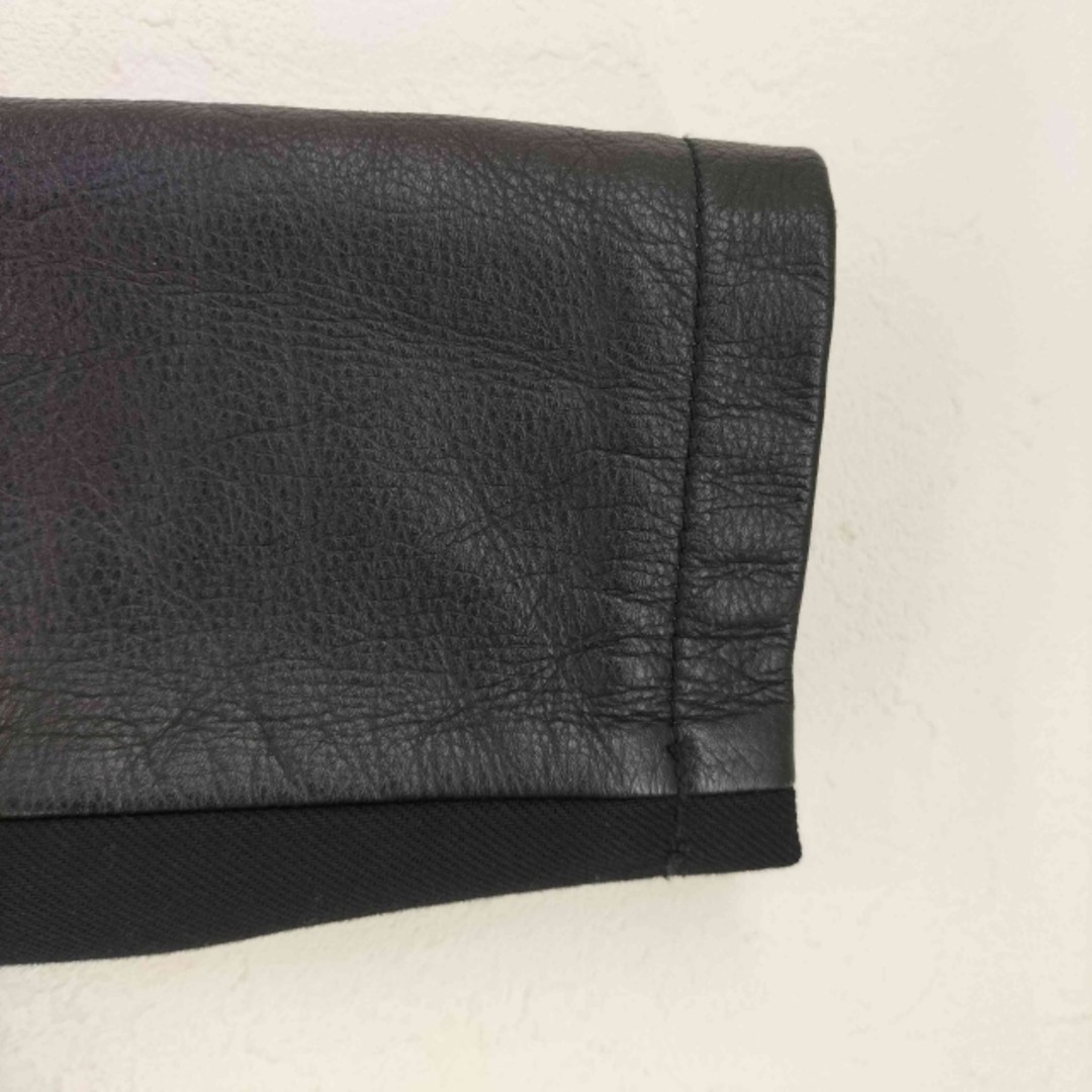 Ys (Wise) Different Material Leather Patchwork Ta… - image 4