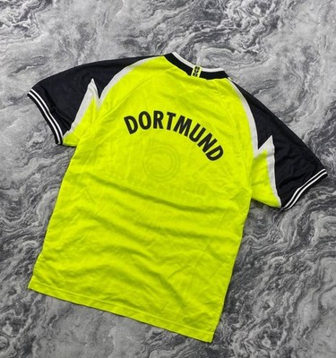 Nike Borussia Dortmund 1995 1996 Home Shirt Soccer Jersey Men Size