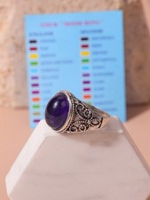 Amethyst Filigree Ring With Intricate Detail Size 7