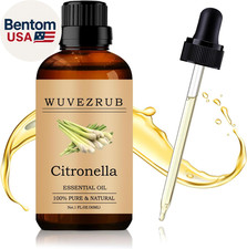 Citronella Essential Oil 30ML - 100 Pure and Natural Oils for Aromatherapy Diff