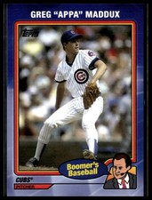2024 Topps X Berman Boomer's Baseball Nickname Variation 31 Greg Maddux