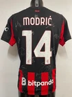 AC MILAN TEAM AUTOGRAPHED "MODRIC 14" SERIES HOME JERSEY 2025/2026