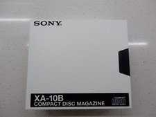 Sony XA-10B 10-Disc Compact Disc CD Magazine Cartridge In Original Sleeve.