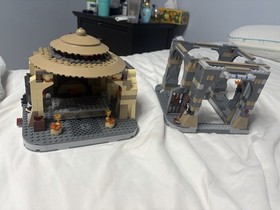 Lego Jabba Palace AND Rancor Pit No Minifigs Incomplete Read Description