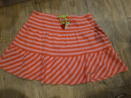 GYMBOREE STRIPED SKIRT BUILT-IN UNDERSHORTS GIRLS YOUTH SIZE 7 COTTON