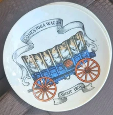 LIPPER & MANN CREATIONS PIN DISH CONESTOGA WAGON JAPAN