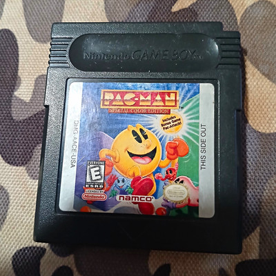 Namco PAC-MAN: Special Color Edition Nintendo Game Boy Color GBC Arcade 1999