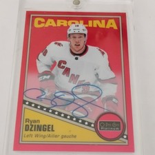 2019-20 O-Pee-Chee Platinum Ryan Dzingel #R-47 Retro Red Auto