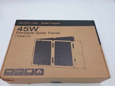 ECOFLOW SOLAR PANEL 45W PORTABLE SOLAR PANEL TYPE C 5018201004 EF-FOLD-P045-DT