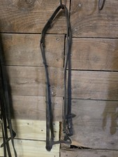 Black English Reins Webbed With Rein Stops Used Horse Tack