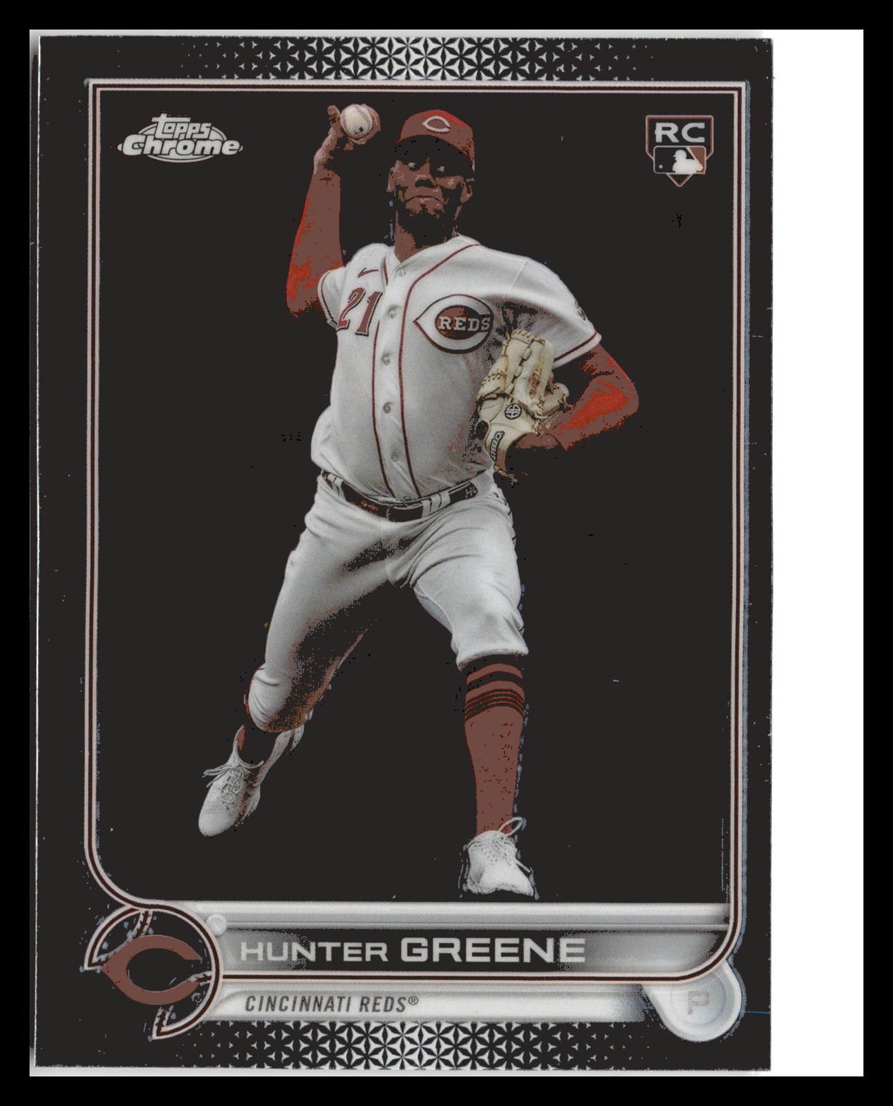 2022 Topps Chrome Update #USC191 Hunter Greene