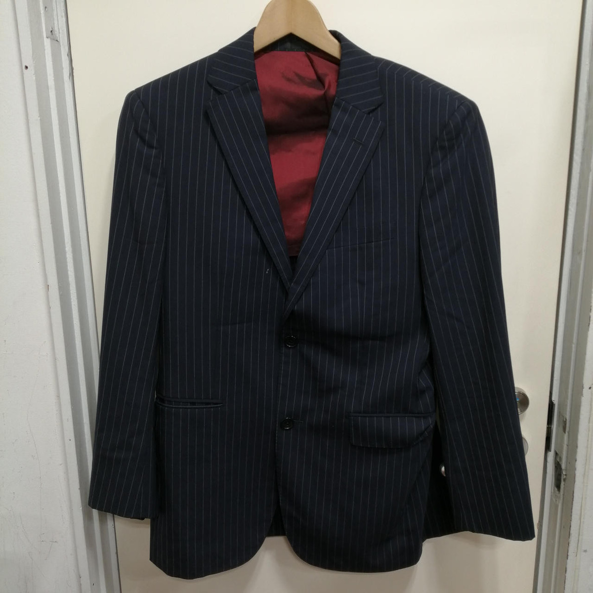 burberry Striped Jacket Model No. NVY S BMD36 614 28 burberry Striped Jacket Model No. NVY S BMD36 614 28