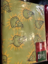 Brand New Grinch Vinyl Table Cloth 52” X 70” Sleigh Bell Bistro 2023