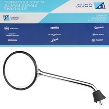 Spiegel links chrom Original Rückspiegel für Piaggio Vespa LX 50 125 150