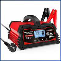 BatterieladegeräT 20A 12V 24V ErhaltungsladegeräT LCD Display Auto ZubehöR Set