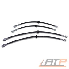 4x BREMSSCHLAUCH VORNE + HINTEN FÜR MINI ONE COOPER BIS BJ 04.03