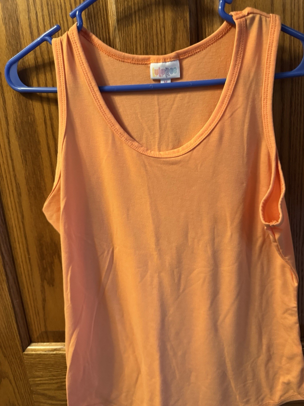 LuLaRoe Tank Top Solid Orange Medium - image 1