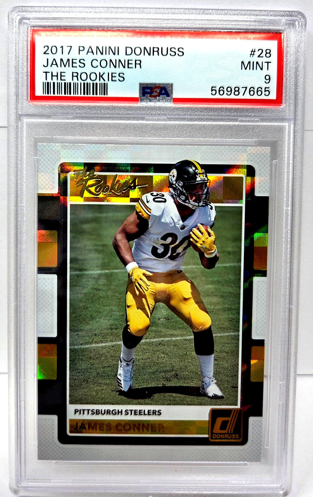 James Conner Panini Donruss the Rookies #28 Base