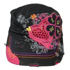 KB ETHOS Cadet Army Cap Black One Size Adjust...