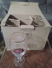 Stella Artois 50 Cl Beer Chalice Glasses Lot of 4 Gold Rim Belgium Tall Stemmed — photo 5