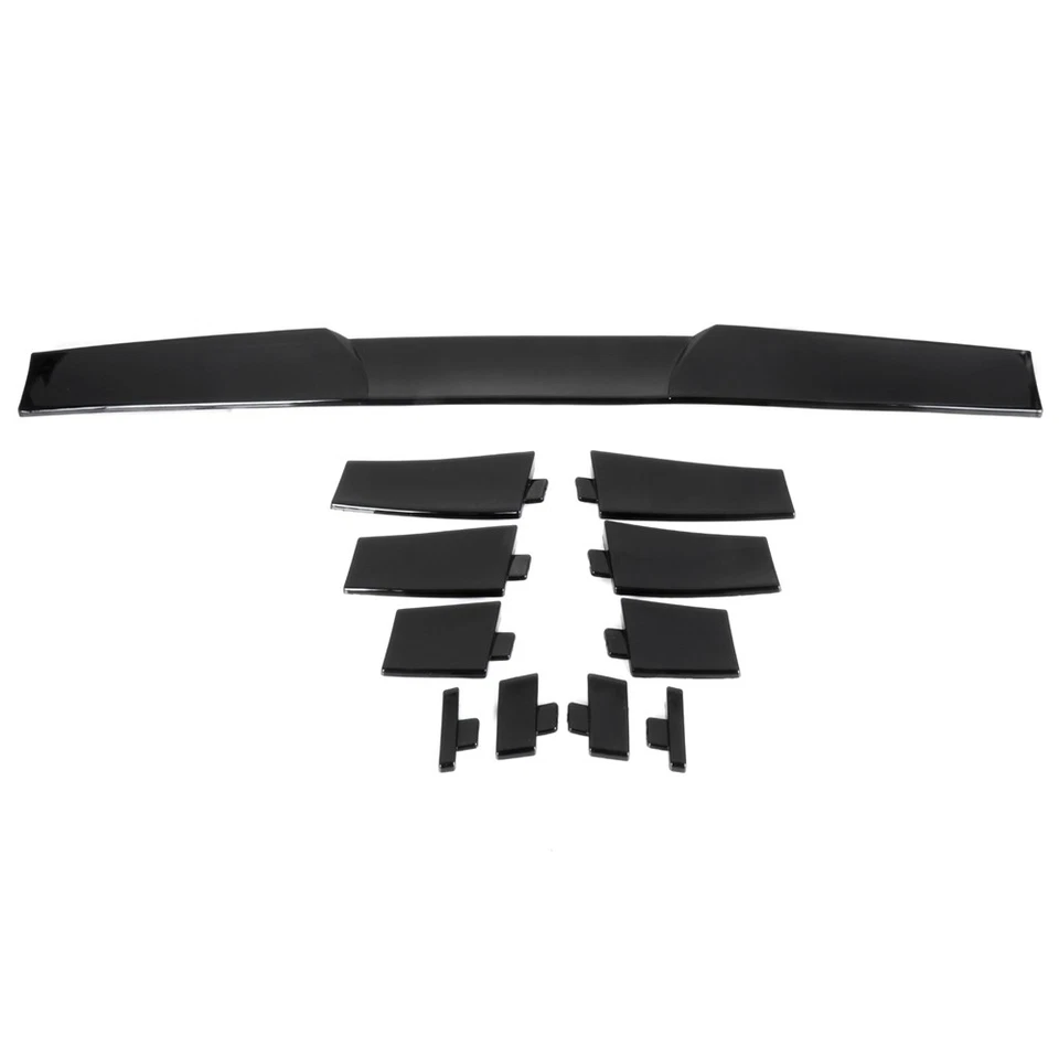 Roof Window Spoiler Wing For 2004-2008 Acura TL Adjustale Glossy Black Foto 2 de 4