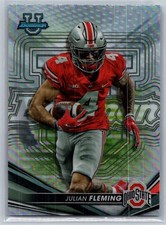 Julian Fleming 17 2022-23 Bowman's Best U Refractor Ohio State Buckeyes Card