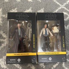 Hasbro Star Wars Black Series Skeleton Crew Jod Na Nawood & Wim Figures  01  03