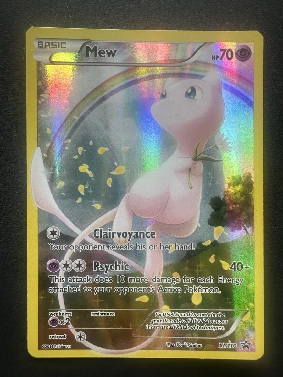 Pokémon Mew Pokémon TCG XY Individual Collectible Card Game Cards