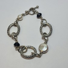 Michael Dawkins Sterling Silver Mother of Pea...