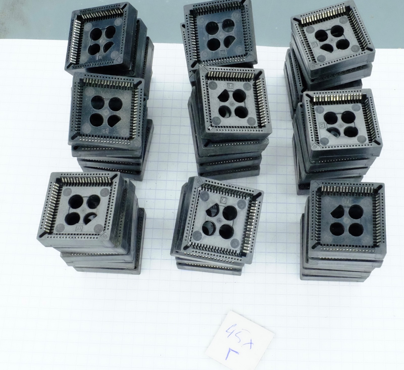 Support PLCC-68 pins anti-surchauffe pour tester vos puces, 45 pièces
