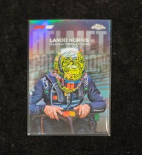 2025 Topps Chrome F1 Helmet Collection Lando Norris #HC-4