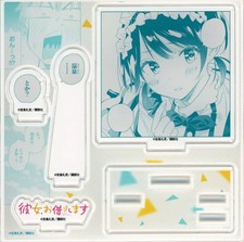 YaeMori Acrylic Panel Collectible for Kanojo, Okarishimasu 12cm Novelty Item