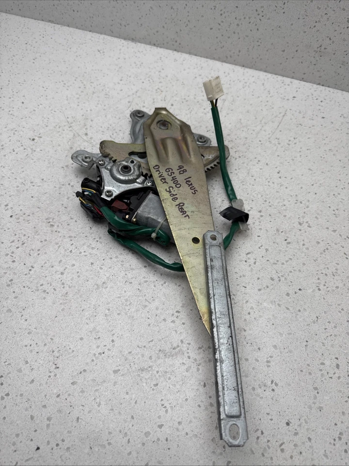 WINDOW MOTOR REGULATOR DOOR GLASS LEFT DRIVER BACK L for LEXUS GS300 GS400 GS430 - Image 3 of 4